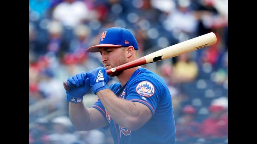 Tebow goes 0 for 4 in Triple-A debut for NY Mets farm team