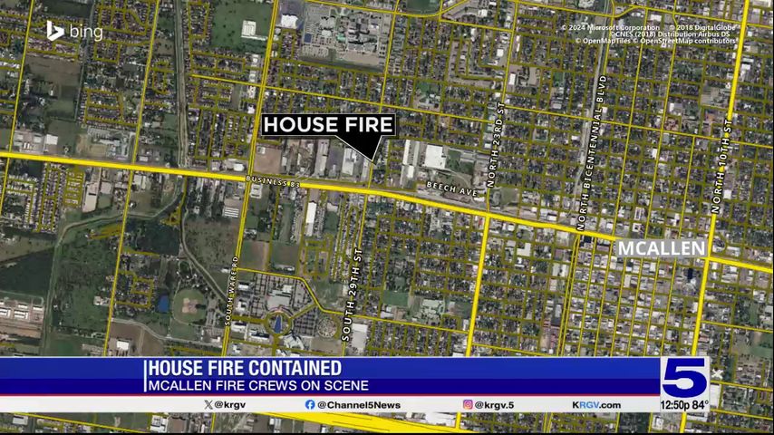 McAllen house fire under investigation