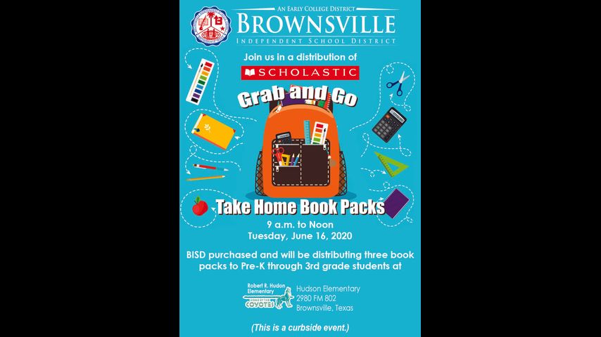 Brownsville ISD will hold book giveaway for pre-K through third grade students