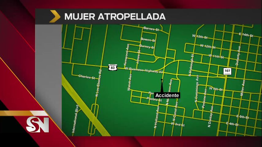 Atropellan a mujer mientras caminaba