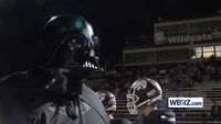 Clay Polk combines love of the force and football to motivate Central on Friday nights.