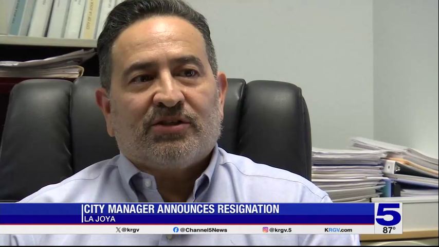 La Joya city manager announces resignation plans