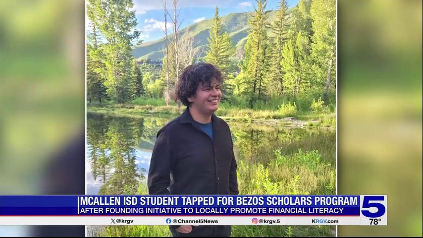 McAllen ISD student selected for Bezos Scholars Program