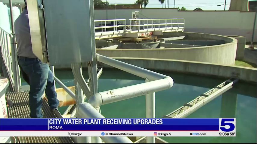 City of Roma upgrading water plant