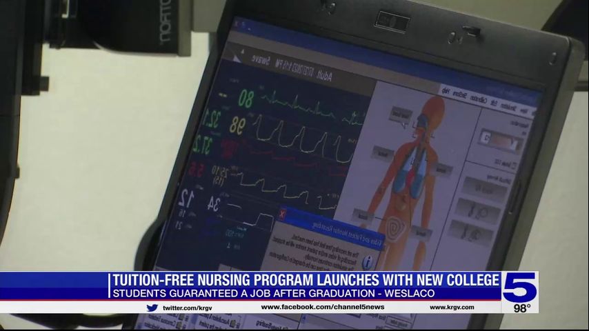 Tuition-free nursing program launching this fall in Weslaco