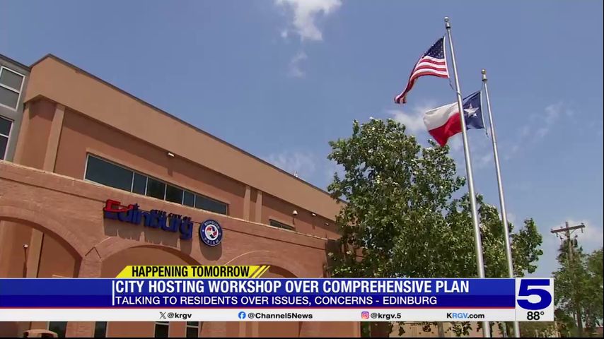 City of Edinburg hosting workshop over comprehensive plan