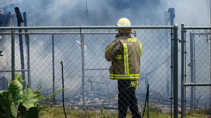 House fire hospitalizes Pharr firefighter, investigation underway