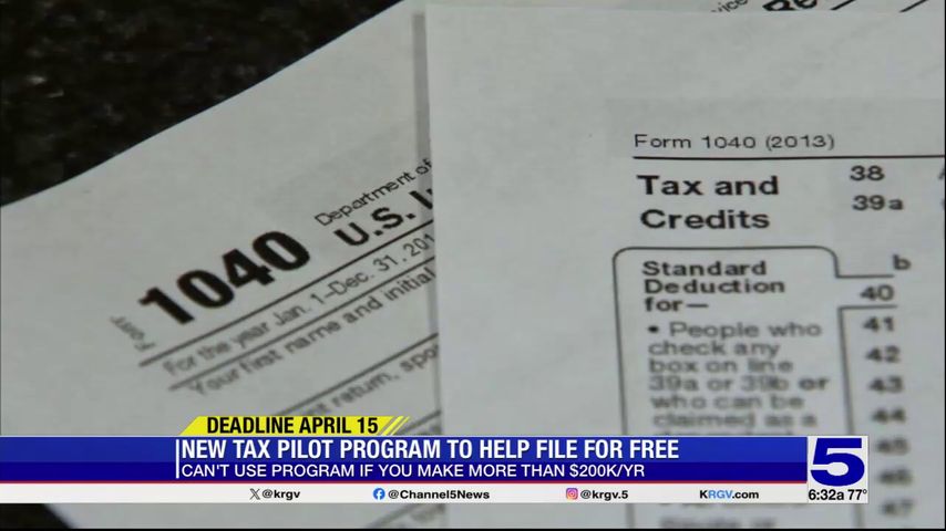 New tax pilot program can help Valley residents file before deadline