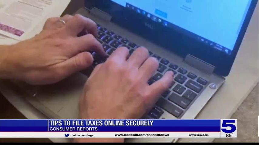 Consumer Reports- Tips to File Taxes Online Securely