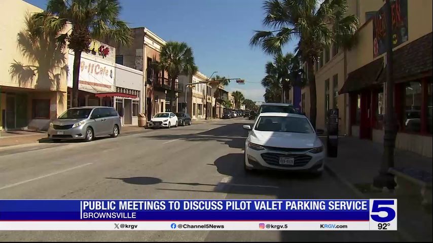 Brownsville to discuss pilot valet parking program in public meeting