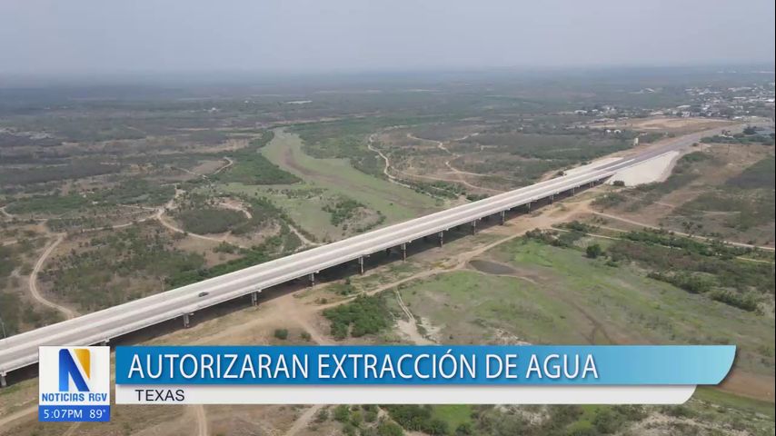 Administrador de agua del Río Grande informa de la autorización de la extracción de agua