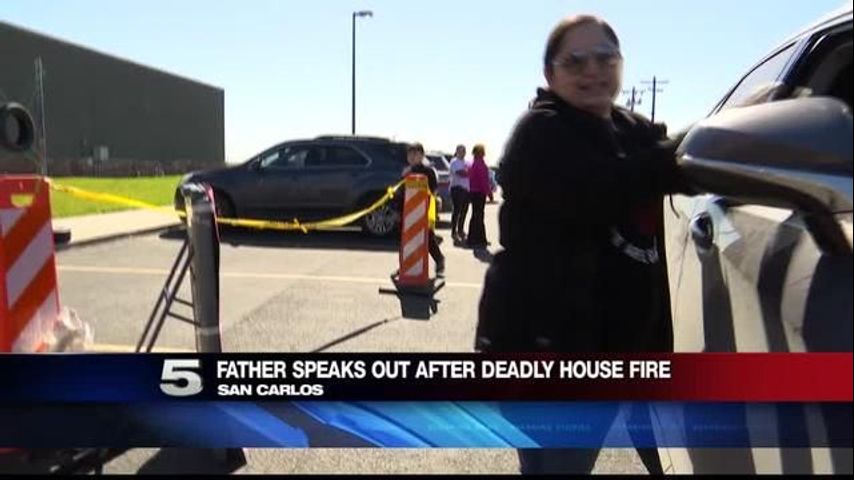 Father who Lost Wife, Children in Fire Speaking Out