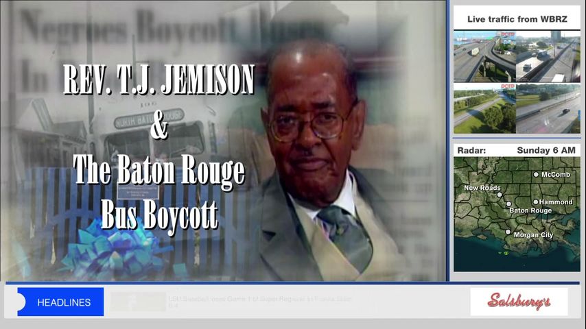 Sunday Journal: Rev. T.J. Jemison and the Baton Rouge bus boycott