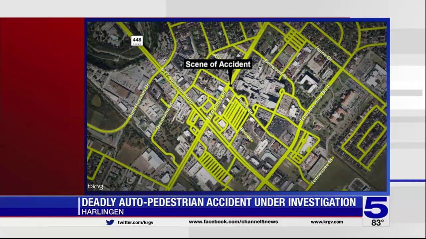 Deadly auto-pedestrian accident in Harlingen under investigation