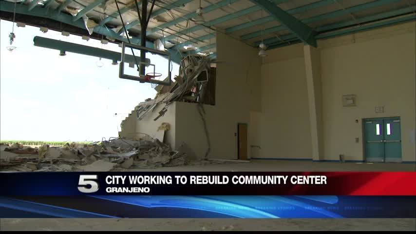 Granjeno Working to Rebuilding Community Center