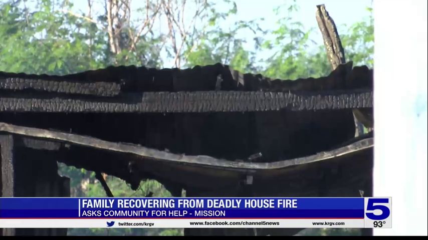 Family continues to recover after deadly fire near Mission