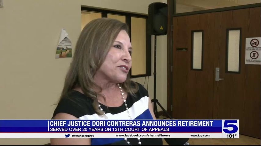 Chief Justice of 13th Court of Appeals announces retirement