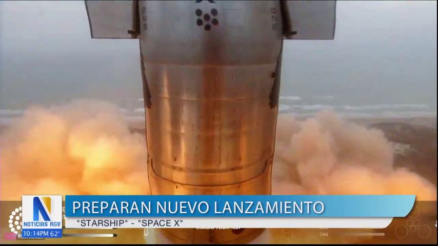 Preparan nuevo lanzamiento Starship de SpaceX
