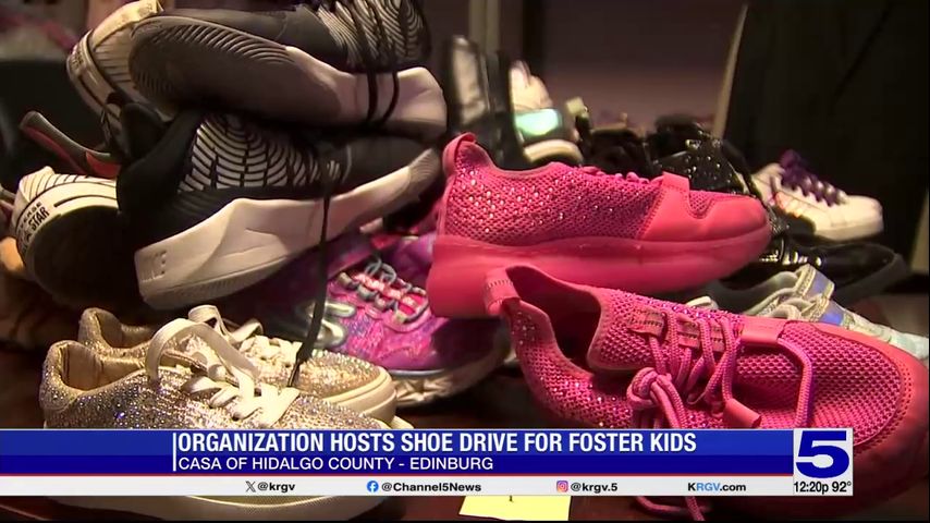 Hidalgo County non-profit organization collecting shoes for children in foster care