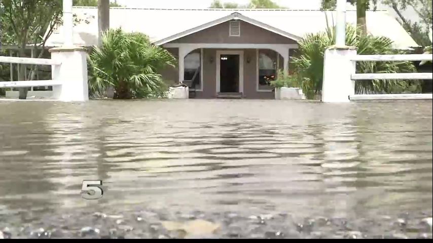 Weslaco Homeowners Told Flood Waters Can't be Drained