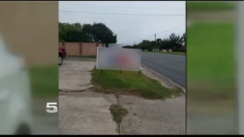 City of McAllen Tells Resident to Move Political Signs