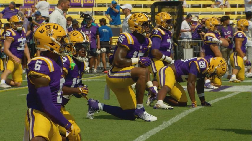 The Tigers host the South Alabama Jaguars for a Saturday night matchup in Death Valley