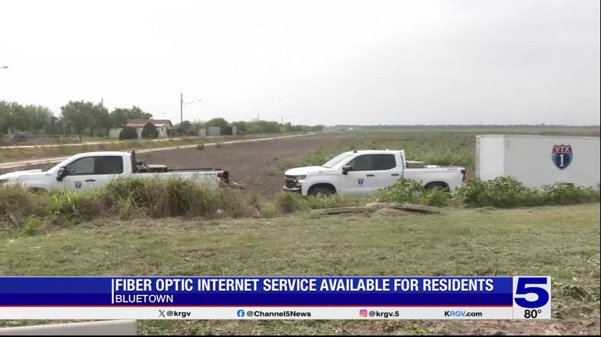 Fiber optic internet service available for Bluetown residents