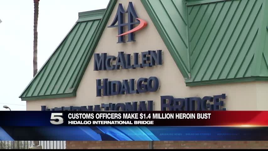 Customs Officers Make $1.4M Heroin Bust