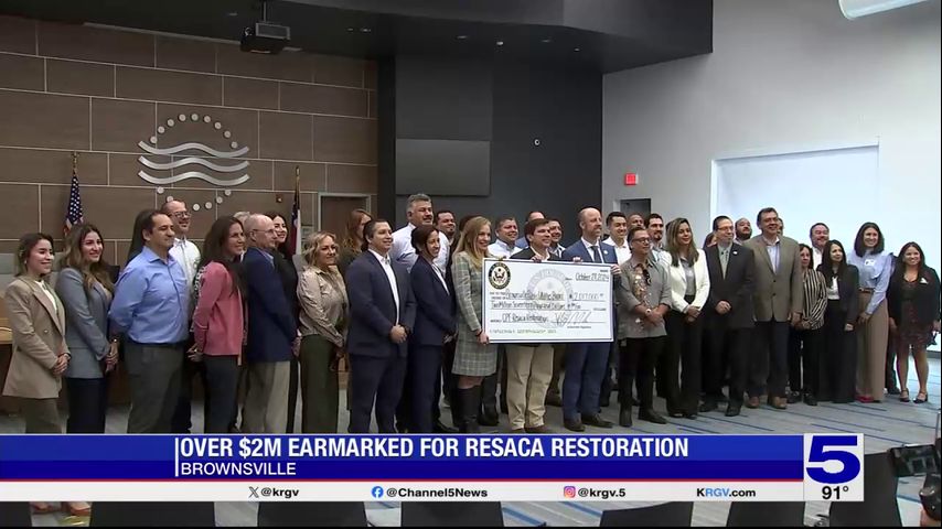 Brownsville PUB receives $2 million for resaca restoration project