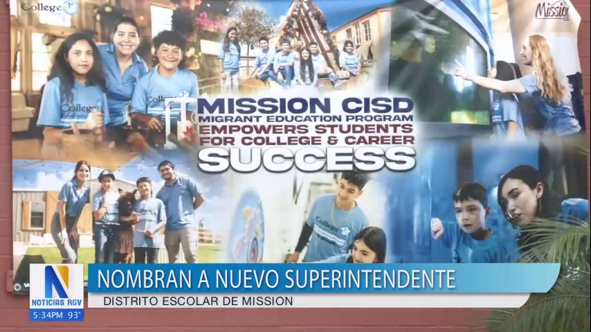 Mission CISD nombra nuevo superintendente