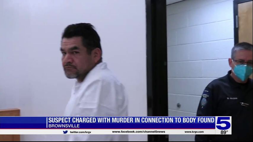 Suspect charged with murder in connection with body found in Brownsville
