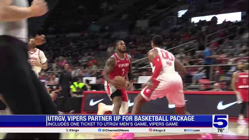 UTRGV Athletics, RGV Vipers offering sports package for upcoming games