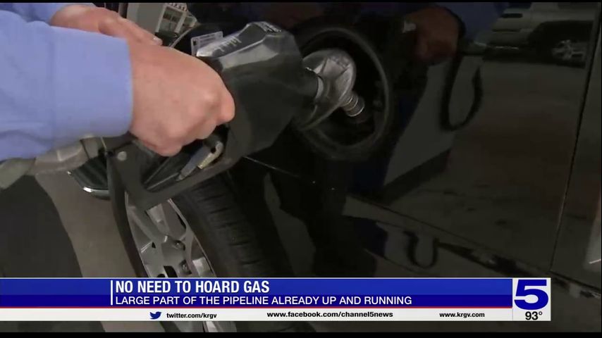 Secretary of energy: There should be no cause for hoarding gasoline