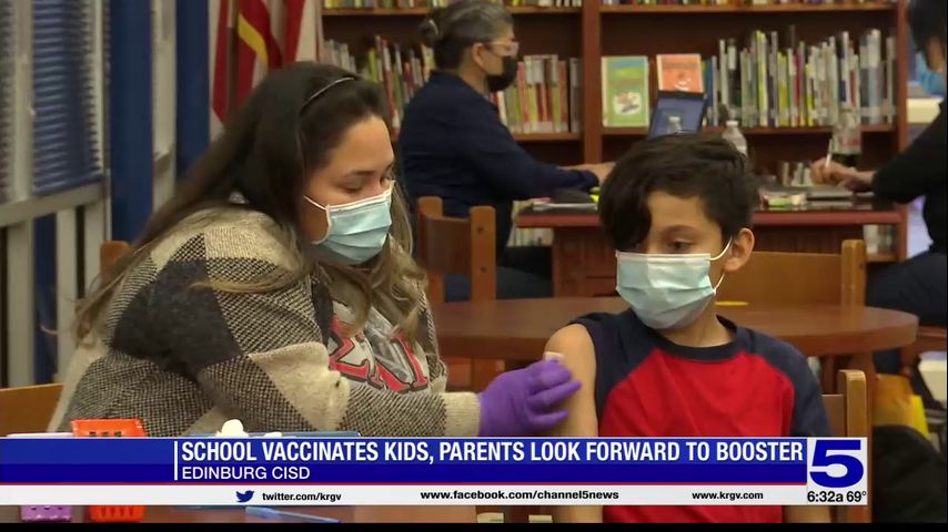 Edinburg CISD sees more parents getting vaccine during clinics