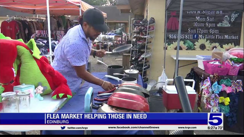 Edinburg flea market helping those in need