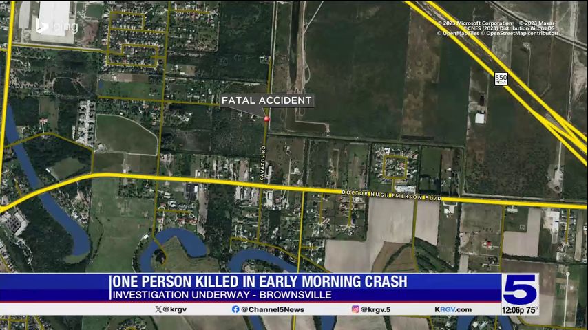 DPS Investigates Deadly Morning Crash In Brownsville