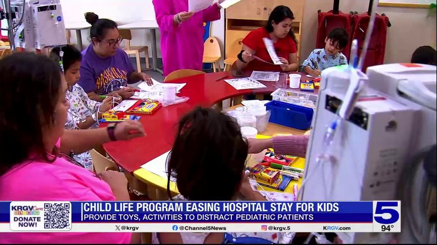 KRGV Cares Closet helping child life program in easing hospital stay for kids