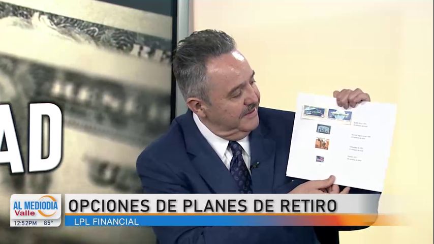 Comunidad: Experto en finanzas educa sobre las opciones de planes de retiro