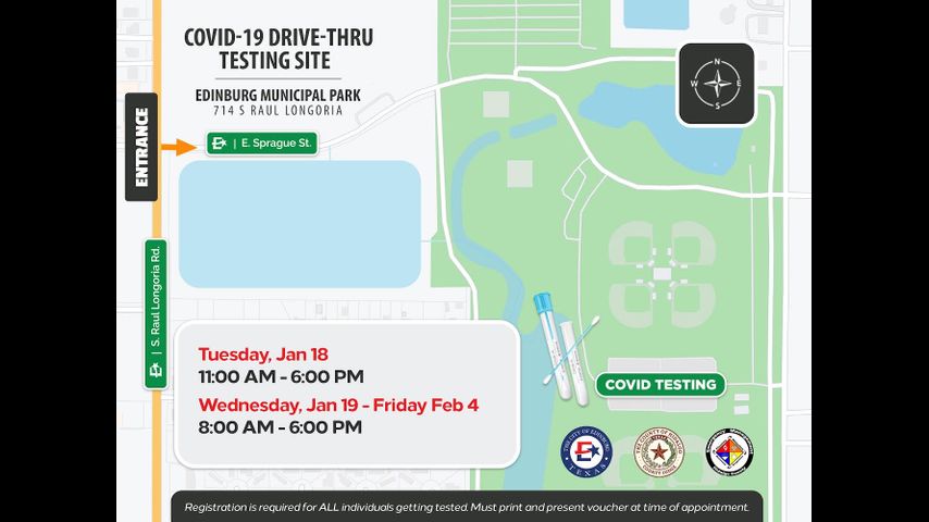 List Covid 19 Testing Sites In The Rio Grande Valley Week Of Jan 16