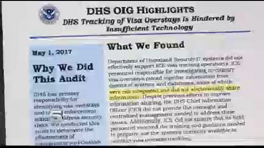 Estudio Encuentra Gran Número de Personas Con Visa Vencida