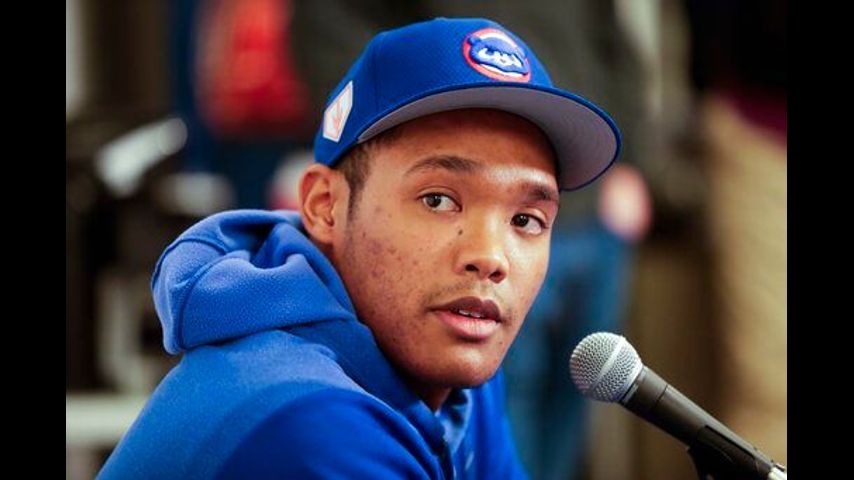 Cubs' Russell sorry for 'pain' he caused ex-wife, no details