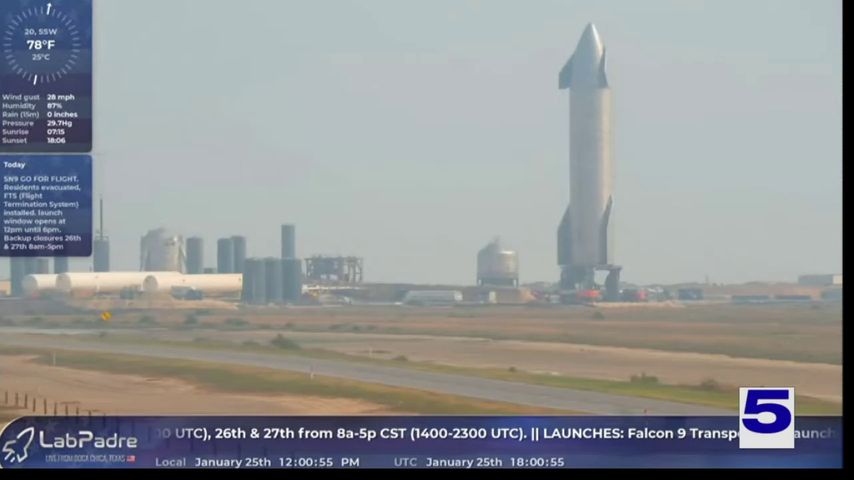 SpaceX prepares for Starship SN9 test launch