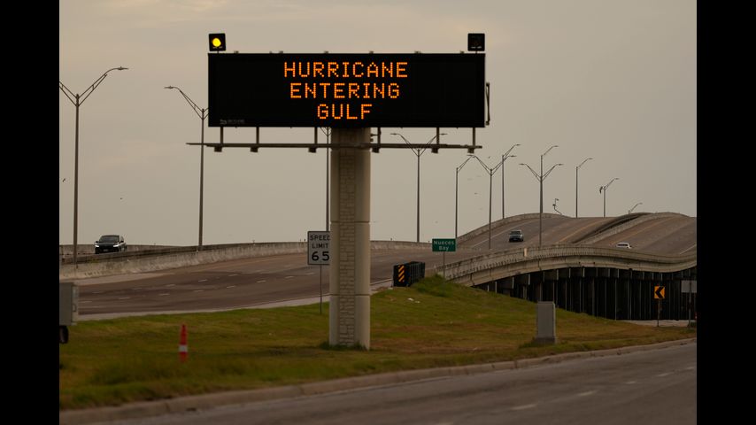 Beryl bears down on Texas, where it's expected to hit Monday and regain hurricane strength