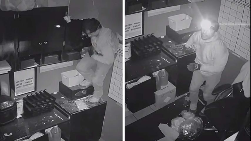 Harlingen police looking for man accused of breaking into La Michoacana