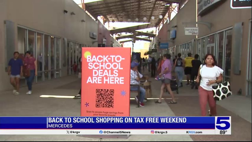 Valley residents go back-to-school shopping during Tax Free Weekend