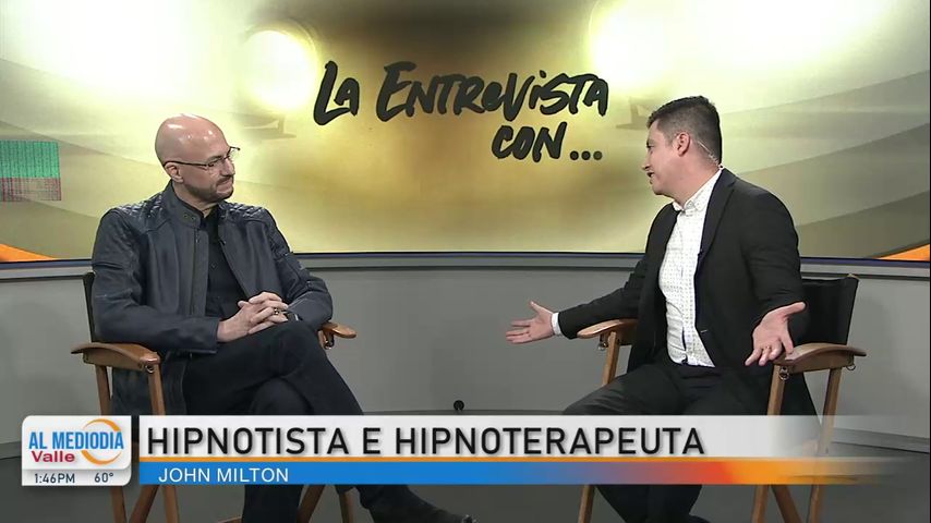 La Entrevista: John Milton canaliza su talento hacia la hipnoterapia