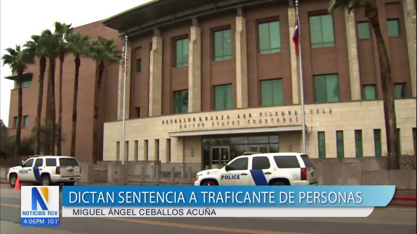 Juez dicta sentencia en Brownsville contra ciudadano mexicano por tráfico de personas