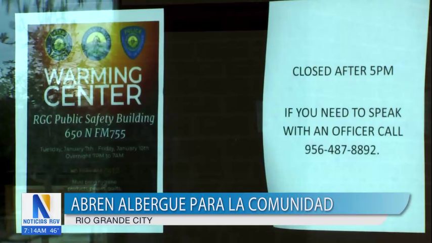 Rio Grande City abre albergue para la comunidad