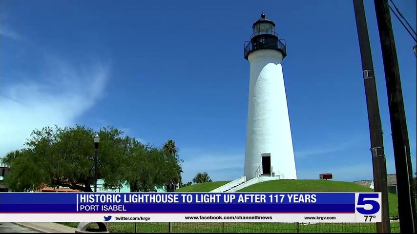 Port Isabel lighthouse to 'light up' after 117 years