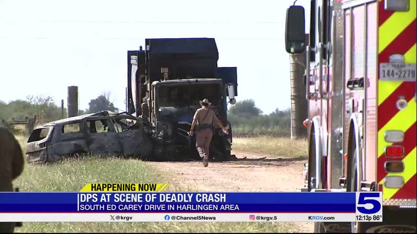 DPS investigating deadly crash near Harlingen